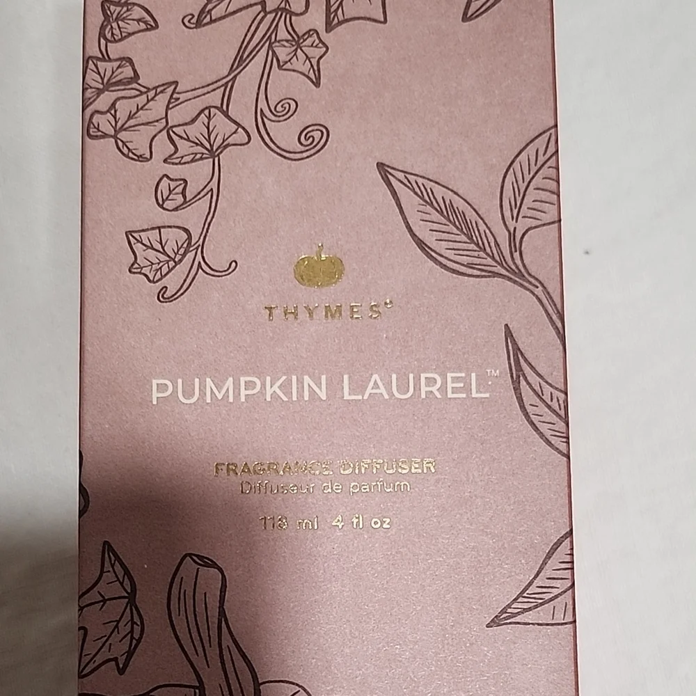 Pumpkin Laurel Reed Diffuser Set - Picture 2 of 2